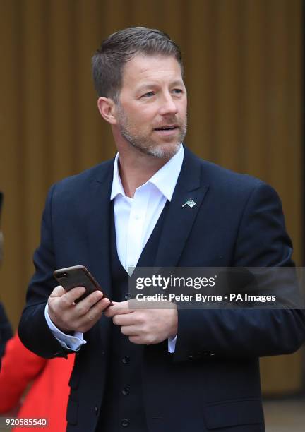 Steve Walters outside Liverpool Crown Court ahead of the sentencing of serial paedophile football coach Barry Bennell for hundreds of historical...