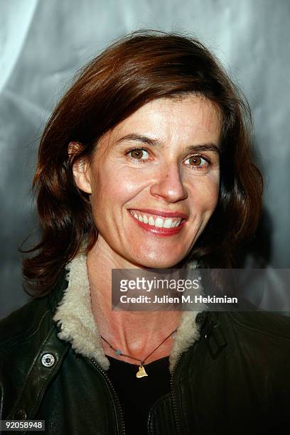 French actress Irene Jacob attends the 'The White Ribbon' Premiere at Cinematheque Francaise on October 19, 2009 in Paris, France.