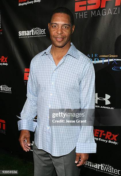 Marcus Allen attends ESPN Magazine's 'The Body' Event at The London Hotel on October 19, 2009 in West Hollywood, California.