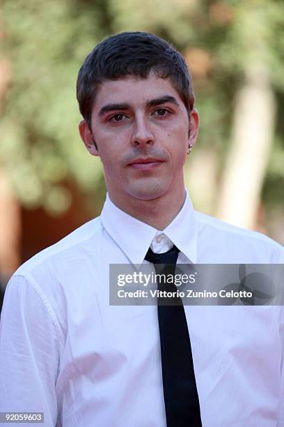 Actor Michele Riondino attends the 'Marpiccolo' Premiere during day 6 of the 4th Rome International Film Festival held at the Auditorium Parco della...