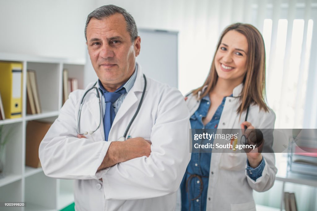 Two Physicians Two Doctors High-Res Stock Photo - Getty Images