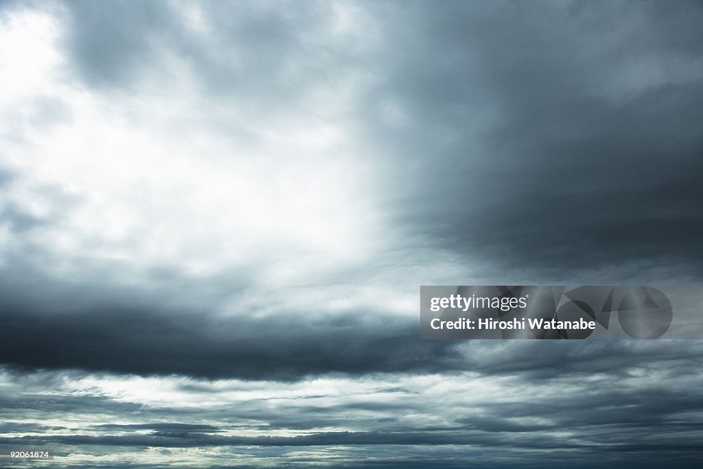 The sky before storm comes