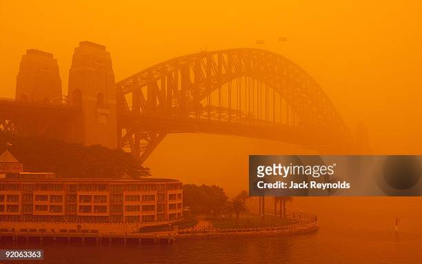 sydney dust storm - dust storm stock pictures, royalty-free photos & images