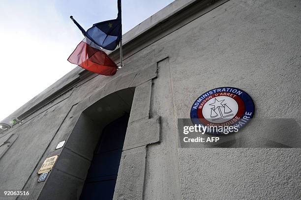 Picture taken on October 20, 2009 of Mulhouse jail, eastern France, where Dieter Krombach, a fugitive German cardiologist convicted over the death of...