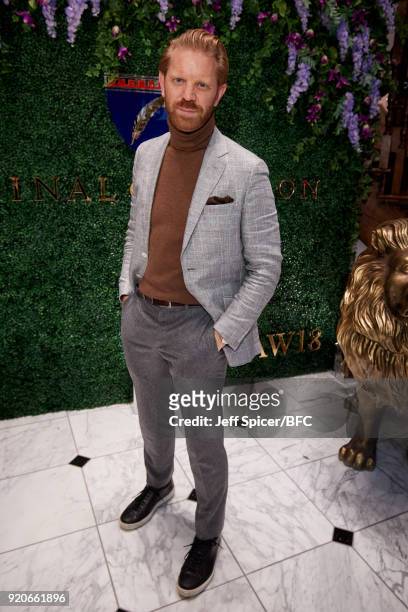 Alistair Guy attends the Aspinal of London Presentation during London Fashion Week February 2018 at Regent Street on February 19, 2018 in London,...