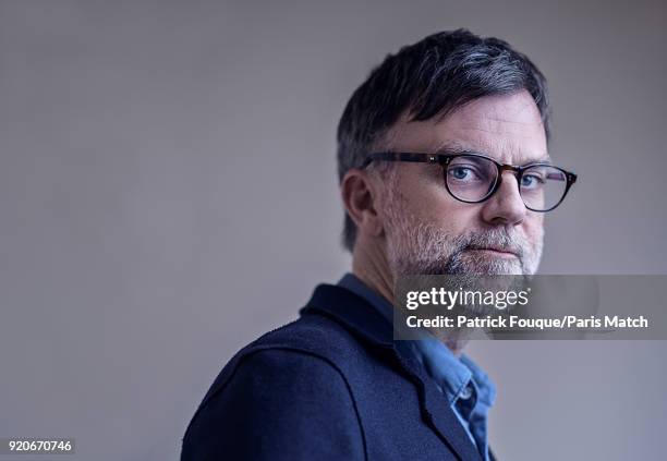 Film director Paul Thomas Anderson is photographed for Paris Match on January 30, 2018 in Paris, France.