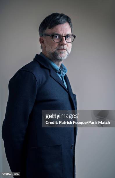 Film director Paul Thomas Anderson is photographed for Paris Match on January 30, 2018 in Paris, France.