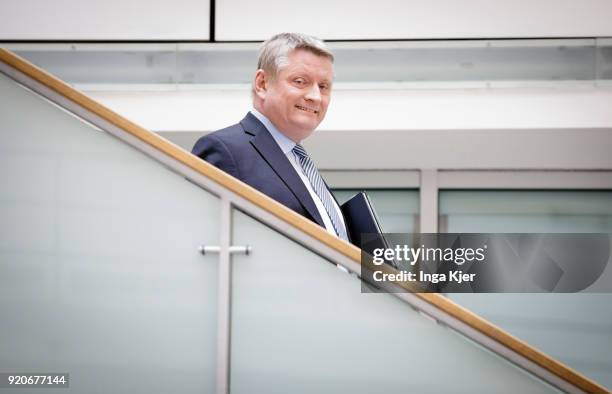 German Health Minister Hermann Groehe, on February 19, 2018 in Berlin, Germany.