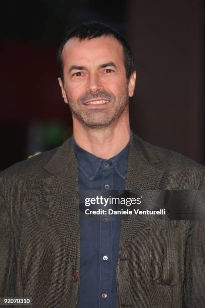 Producer Andrea Occhipinti attends the "Io Don Giovanni" Premiere during day 6 of the 4th Rome International Film Festival held at the Auditorium...