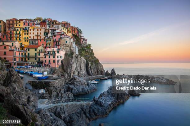 manarola - corniglia stock pictures, royalty-free photos & images