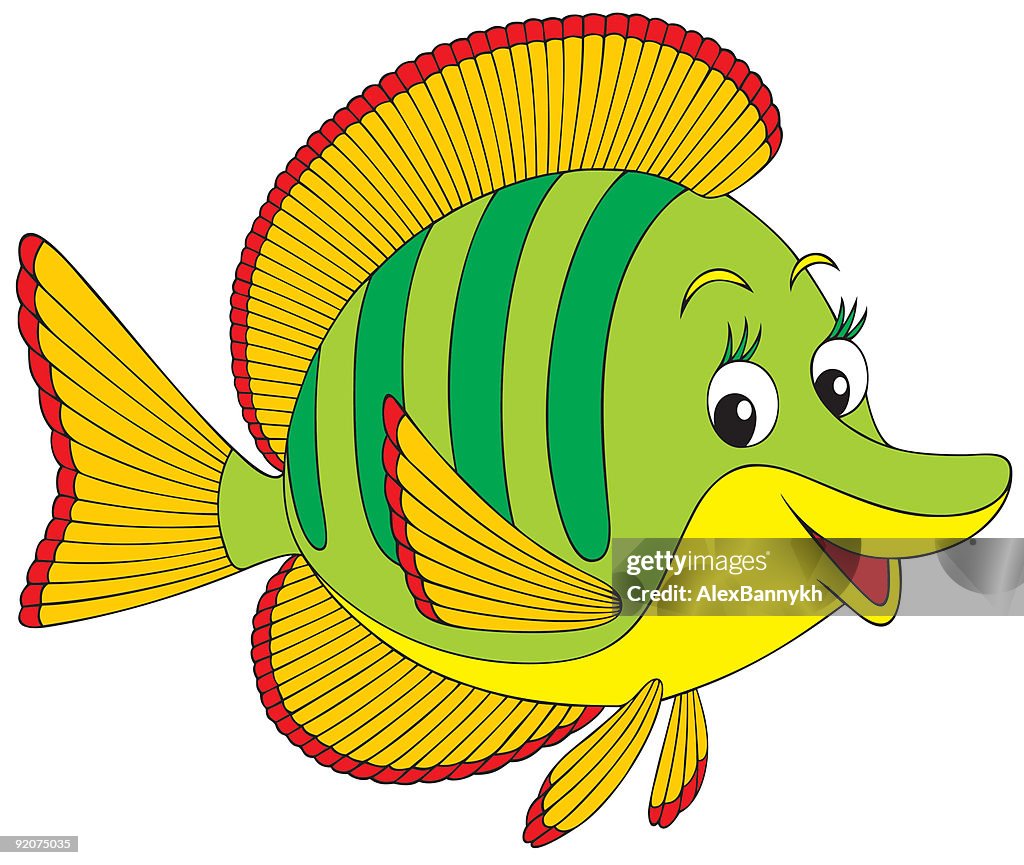 Cartoon Fish Vector File Fish High-Res Vector Graphic - Getty Images