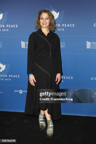 Julia Thurnau attends the Cinema For Peace Gala on the occasion of the 68th Berlinale International Film Festival at Hotel De Rome on February 19,...