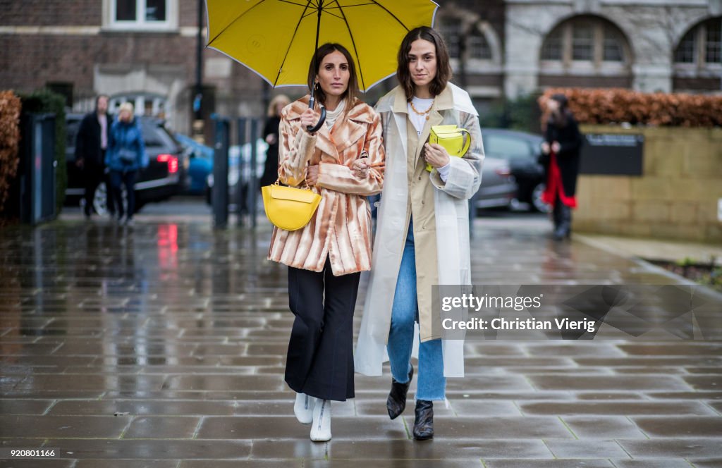 Street Style - LFW February 2018