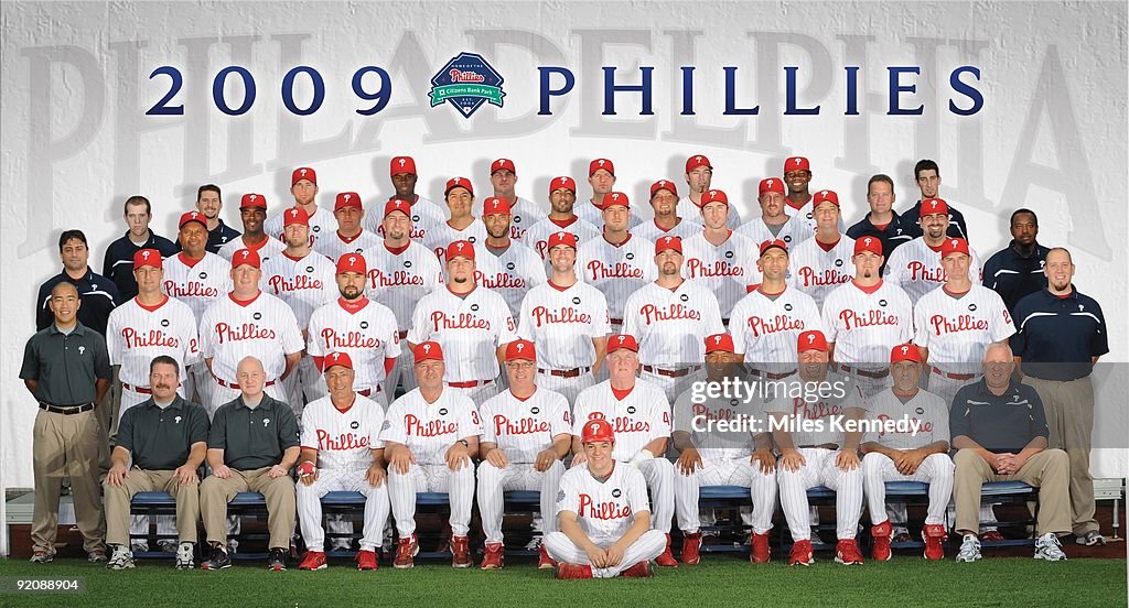 2009 Philadelphia Phillies Team Photo