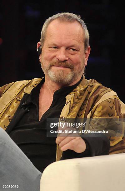 Director Terry Gilliam attends 'Chiambretti Night' Italian Tv Show held at Mediaset Studios on October 20, 2009 in Milan, Italy.