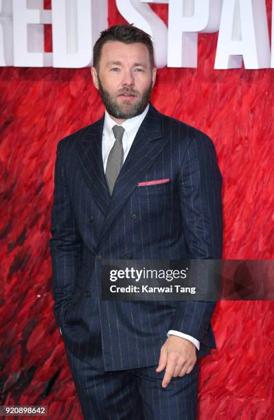 Joel Edgerton attends the European Premiere of 'Red Sparrow' at the Vue West End on February 19, 2018 in London, England.