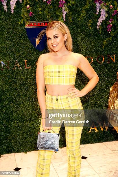 Tallia Storm attends an Aspinal event at the Aspinal store at 16 Regent Street St James on February 19, 2018 in London, England.
