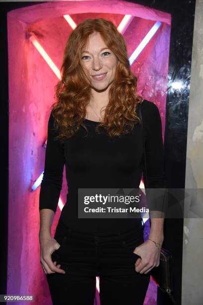 Marleen Lohse during the Pantaflix Panta Party on February 19, 2018 in Berlin, Germany.