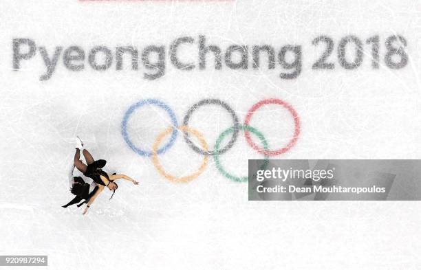 Lucie Mysliveckova and Lukas Csolley of Slovakia compete in the Figure Skating Ice Dance Free Dance on day eleven of the PyeongChang 2018 Winter...
