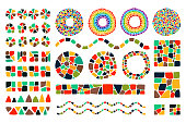Mosaic design elements