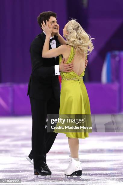 Piper Gilles and Paul Poirier of Canada compete in the Figure Skating Ice Dance Free Dance on day eleven of the PyeongChang 2018 Winter Olympic Games...