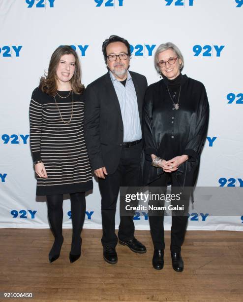 Senior Vice President at HBO Films Maria Zuckerman, President at HBO Films Len Amato and director Kristi Zea attend 'Notes From The Field: Anna...