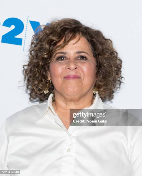 Actress and writer Anna Deavere Smith attends 'Notes From The Field: Anna Deavere Smith in Conversation with Valerie Jarrett and Van Jones' at 92nd...