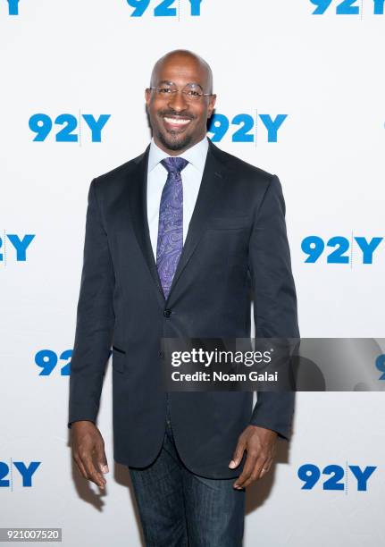 Contributor and host of The Van Jones Show Van Jones attends 'Notes From The Field: Anna Deavere Smith in Conversation with Valerie Jarrett and Van...