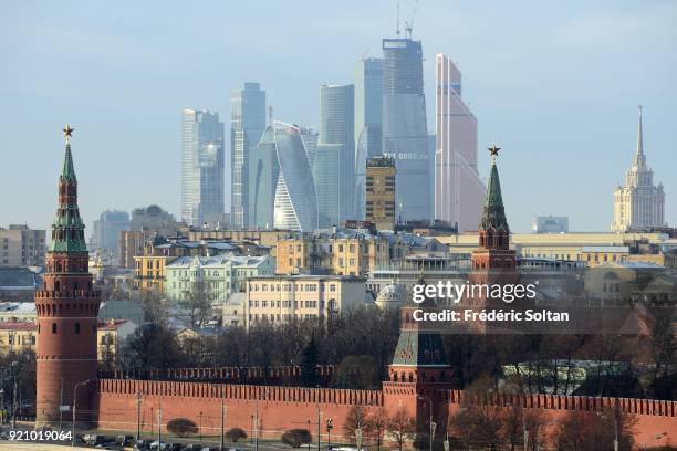 The Moscow Kremlin, a historic fortified complex at the heart of Moscow, overlooking the Moskva River. It is the best known of Russian citadels and...