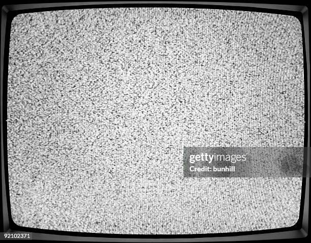 a close-up of a white noise on a tv screen - television static stock pictures, royalty-free photos & images