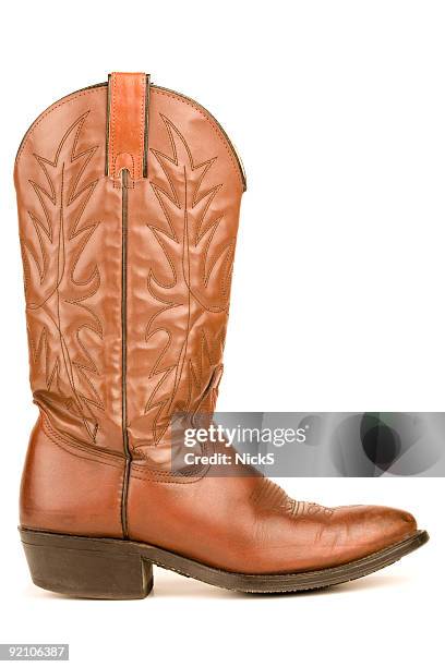 cowboy boot - cowboy boots stock pictures, royalty-free photos & images