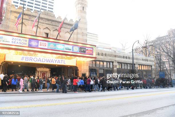 General view of "School Daze" 30th Anniversary Screening at The Fox Theatre on February 19, 2018 in Atlanta, Georgia.