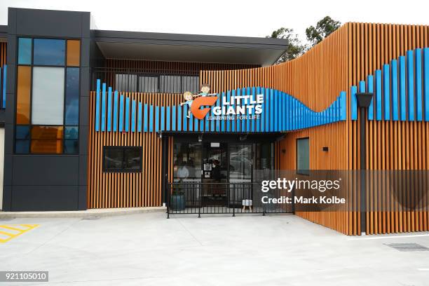 General view is seen of the Little GIANTS Learning Centre before a Greater Western Sydney Giants AFL media opportunity to launch their ÔLittle...