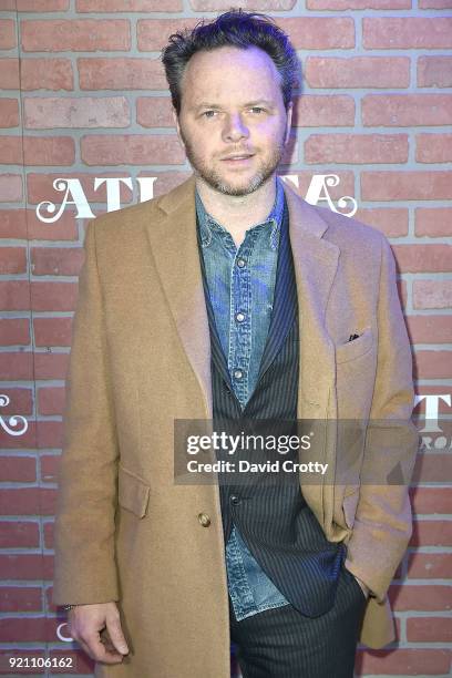 Noah Hawley attends FX's "Atlanta Robbin' Season" Premiere - Arrivals at Ace Theater Downtown LA on February 19, 2018 in Los Angeles, California.