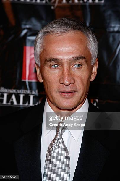 Univision news anchor Jorge Ramos attends the 19th Annual Broadcasting & Cable Hall of Fame Awards at The Waldorf-Astoria on October 20, 2009 in New...