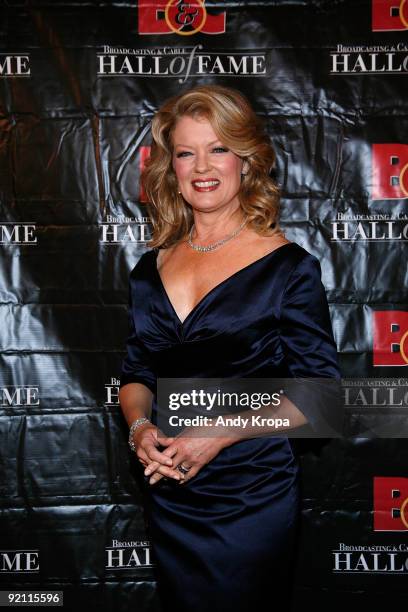 Host of "Entertainment Tonight" Mary Hart attends the 19th Annual Broadcasting & Cable Hall of Fame Awards at The Waldorf-Astoria on October 20, 2009...