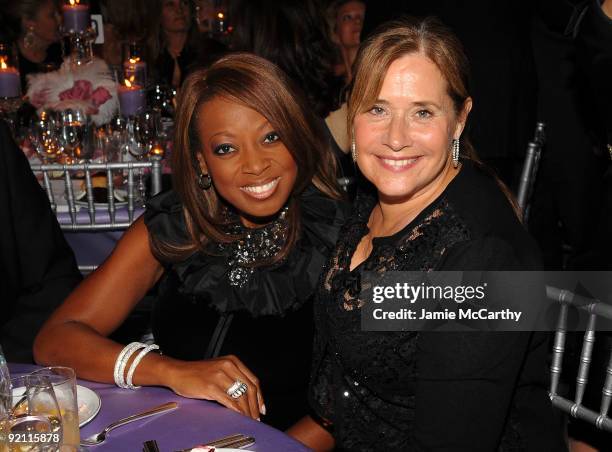 Star Jones and Lorraine Bracco attend 2009 Angel Ball to Benefit Gabrielle�s Angel Foundation hosted by Denise Rich at Cipriani, Wall Street on...