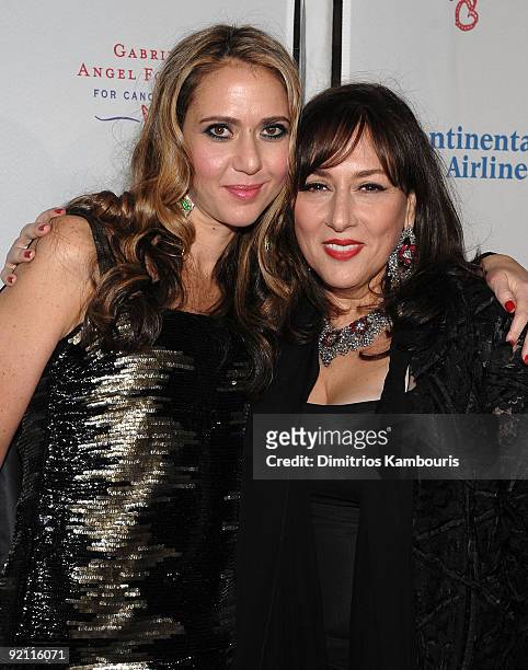Ofira Sandberg and Lorraine Schwartz attend the 2009 Angel Ball to Benefit Gabrielle�s Angel Foundation hosted by Denise Rich at Cipriani, Wall...