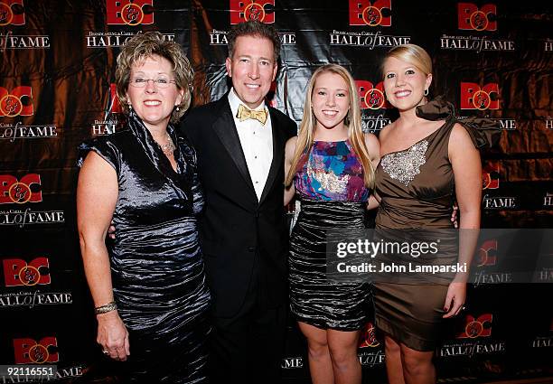 Connie Esser, Pat Esser, Rochelle Esser and Sarah Esser attend the 19th Annual Broadcasting & Cable Hall of Fame Awards at The Waldorf=Astoria on...