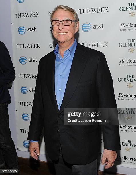 Mike Nichols attends the screening of "My Dinner with Andre" at the Soho House on October 20, 2009 in New York City.