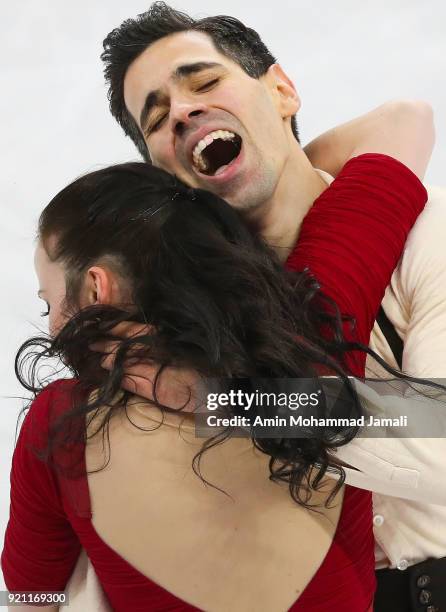 Anna Cappellini and Luca Lanotte of Italy compete in the Figure Skating Ice Dance Free Dance on day eleven of the PyeongChang 2018 Winter Olympic...