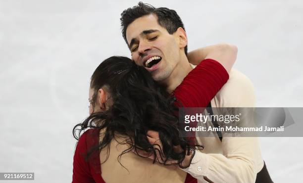 Anna Cappellini and Luca Lanotte of Italy compete in the Figure Skating Ice Dance Free Dance on day eleven of the PyeongChang 2018 Winter Olympic...