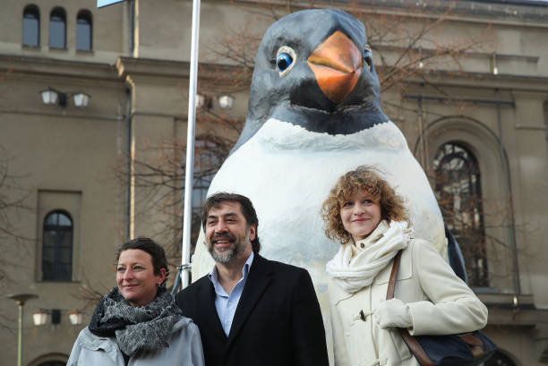 DEU: Greenpeace And Javier Bardem Present Antarctic Project Results