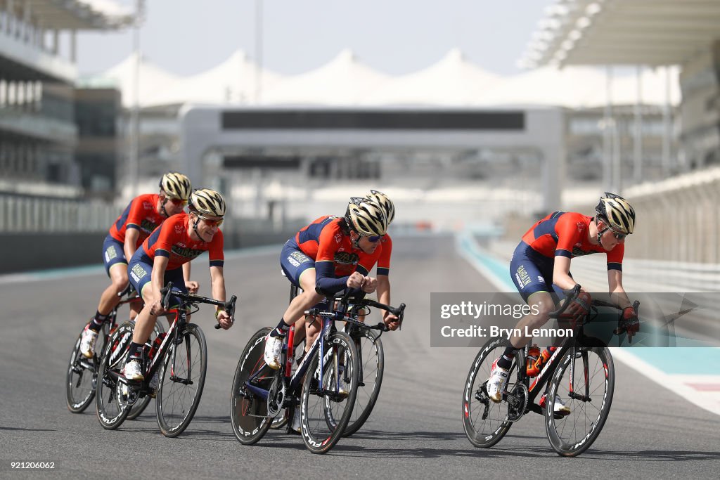 Cycling: 4th Abu Dhabi Tour 2018 / Training