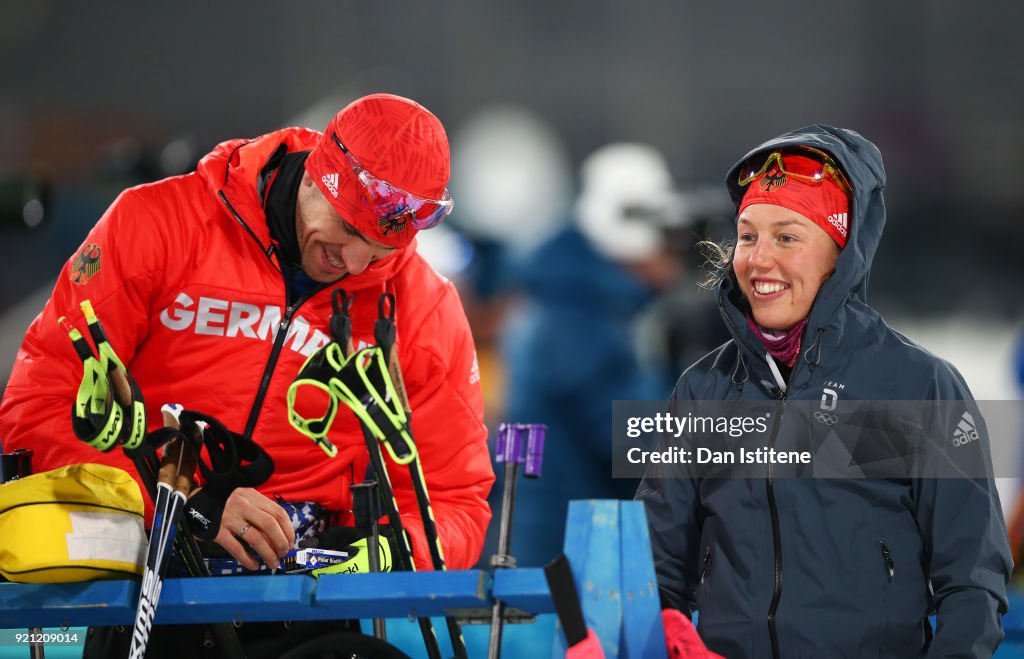 Biathlon - Winter Olympics Day 11