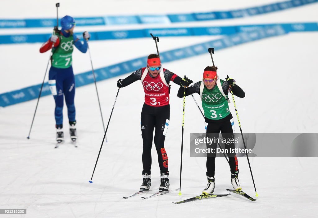 Biathlon - Winter Olympics Day 11