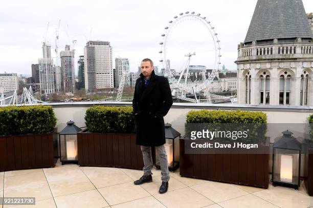 Matthias Schoenaerts attends the 'Red Sparrow' photocall at The Corinthia Hotel on February 20, 2018 in London, England.