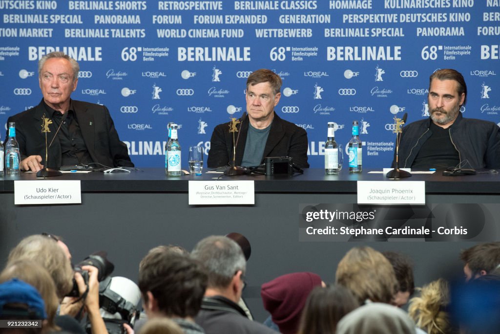 'Don't Worry, He Won't Get Far on Foot' Press Conference - 68th Berlinale International Film Festival