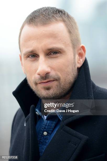 Matthias Schoenaerts attends the 'Red Sparrow' photocall at The Corinthia Hotel on February 20, 2018 in London, England.