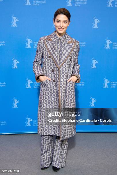 Actress Barbara Lennie poses at the 'Sunday's Illness' photo call during the 68th Berlinale International Film Festival Berlin at Grand Hyatt Hotel...